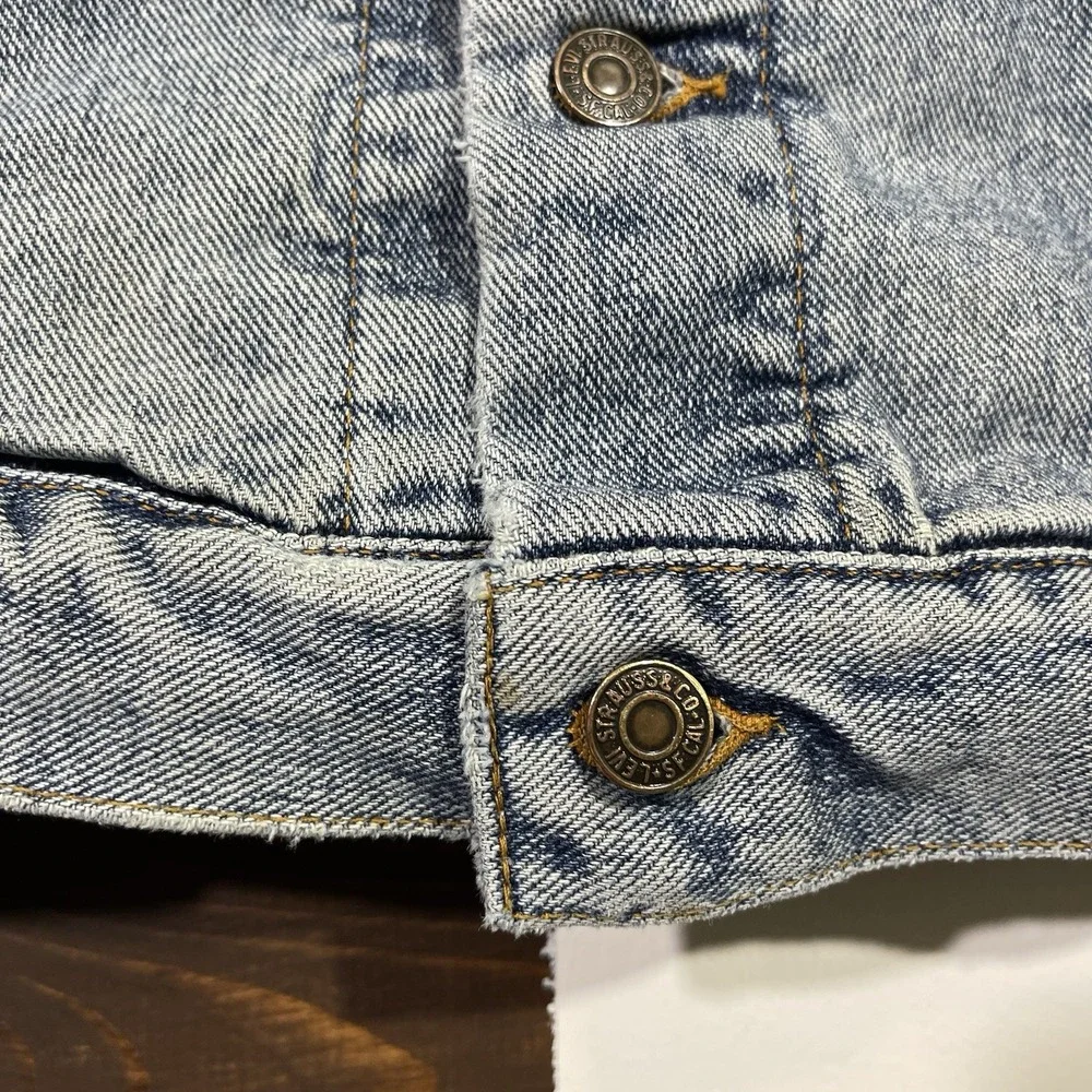 Vintage 90s Levi's Denim Vest 70507-4890